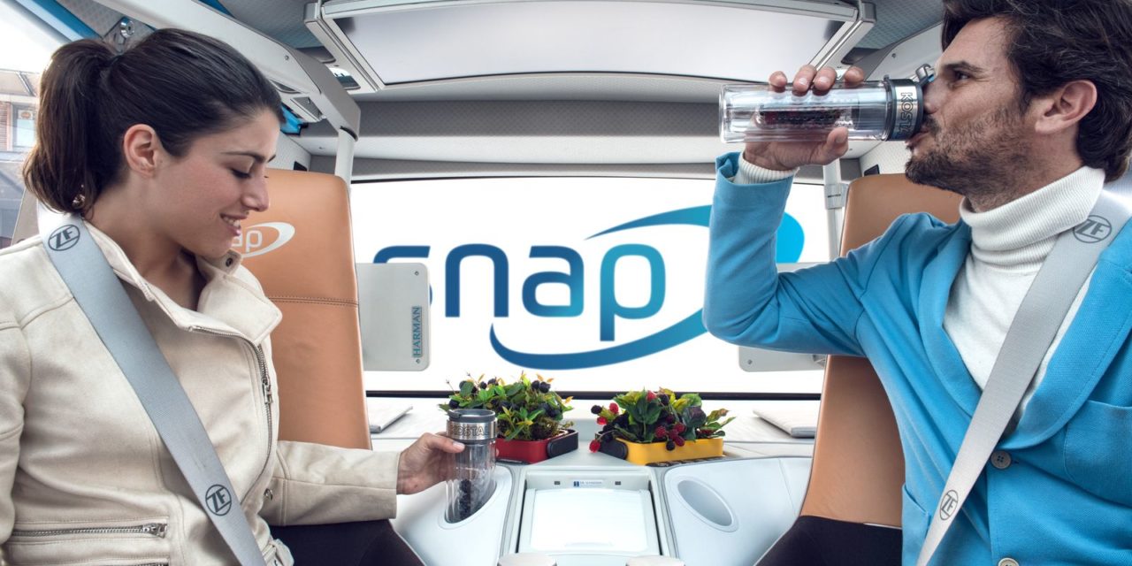 Rinspeed Snap – Mobilne pomieszczenia