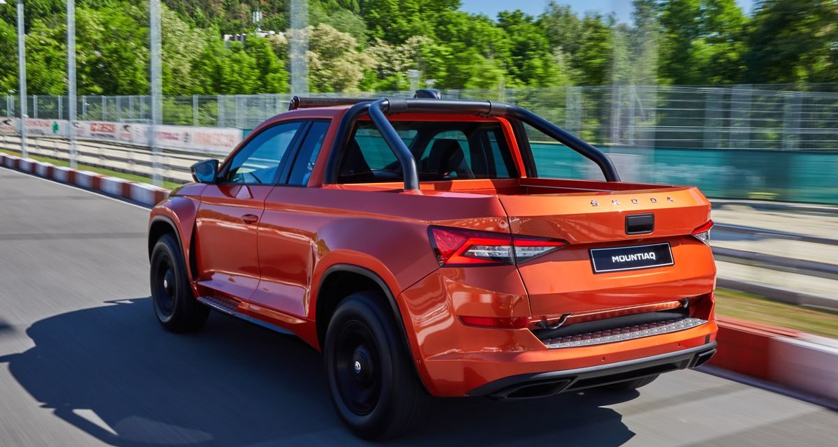 Skoda Mountiaq – 2-drzwiowy pickup