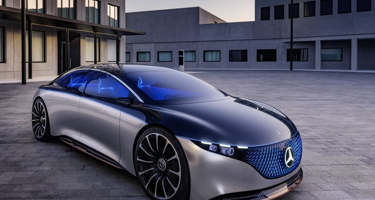 Mercedes Vision EQS – Ale klasa!