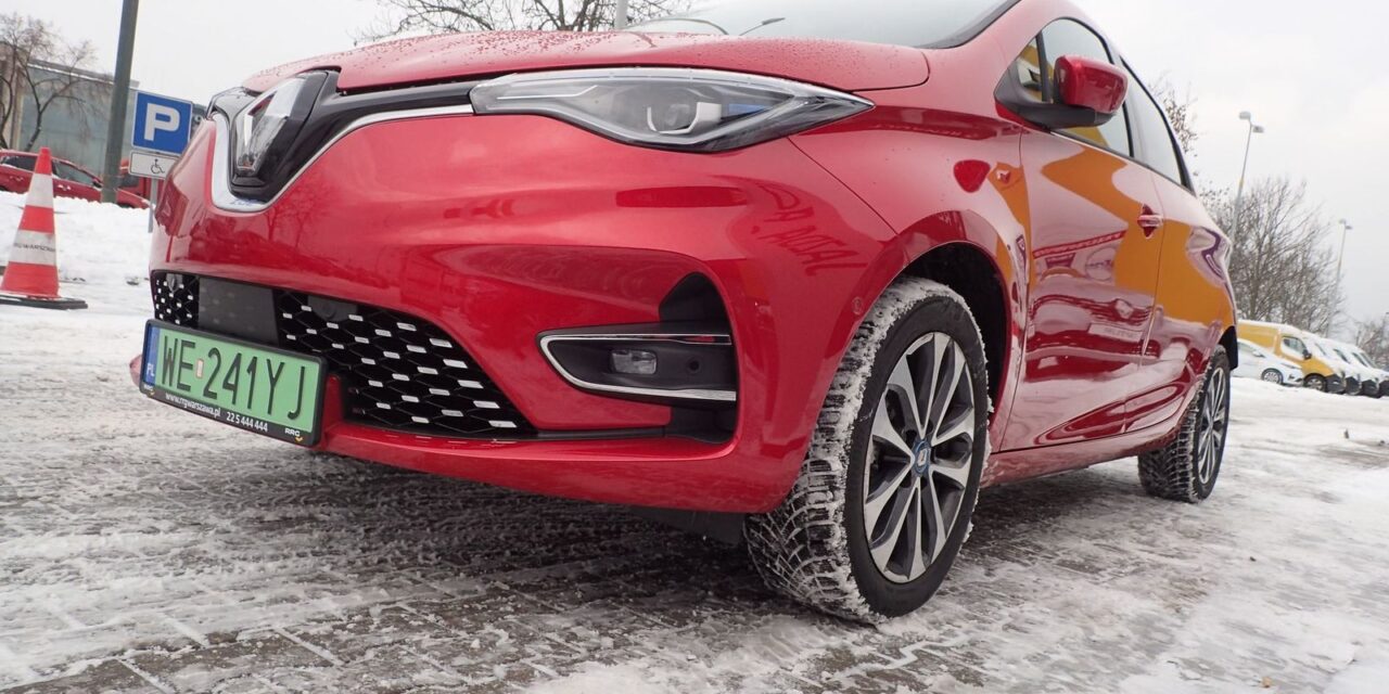 Renault Zoe 135Z Intense – Raport z jazdy zimą