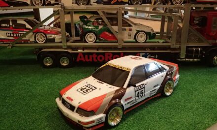 Tamiya Audi V8 Touring 1991 TT-02 – Quattro z DTM