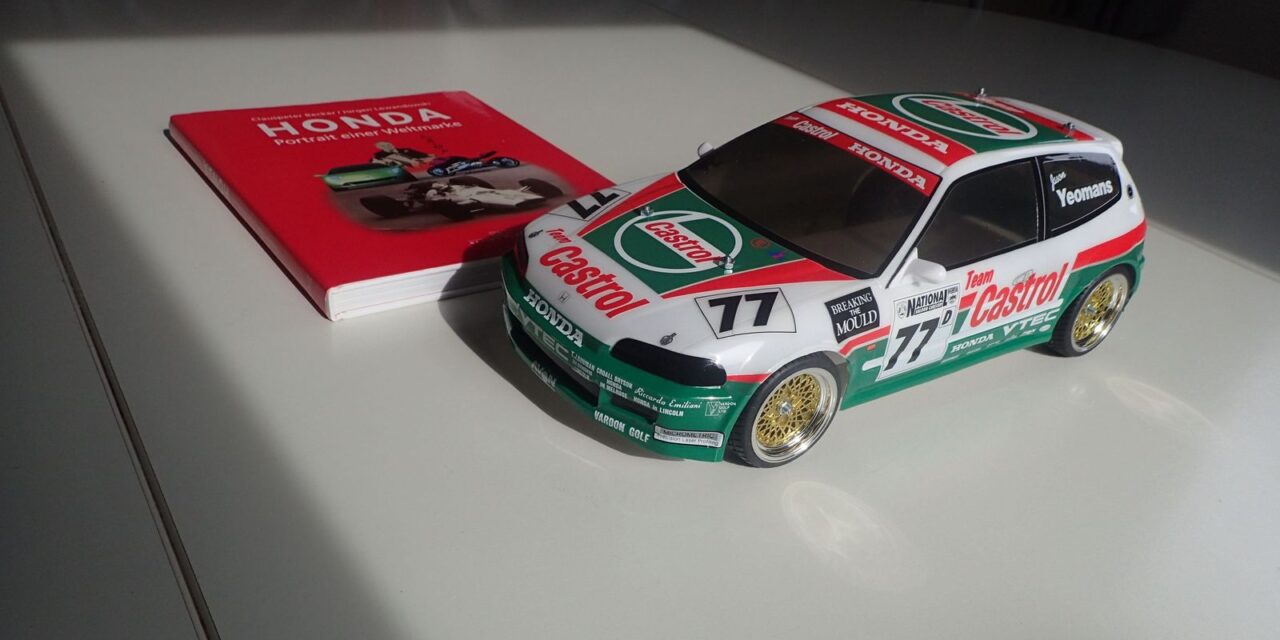 Tamiya – Castrol Honda Civic VTi: Wilk w owczej skórze