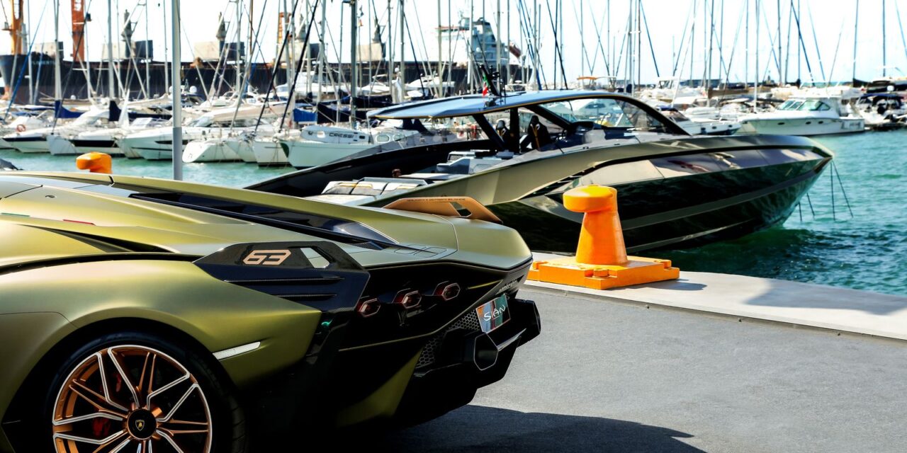 Lamborghini i Tecnomar: Duet asfalt – woda