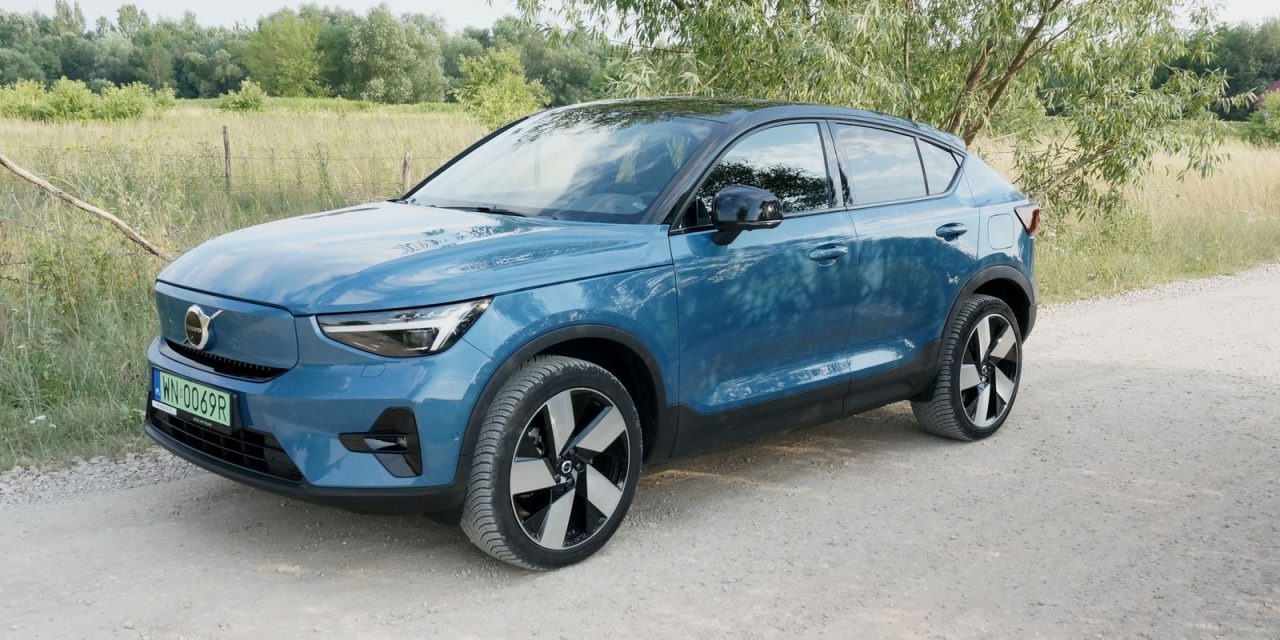 Volvo C40 Recharge – W kolorze Fjordu