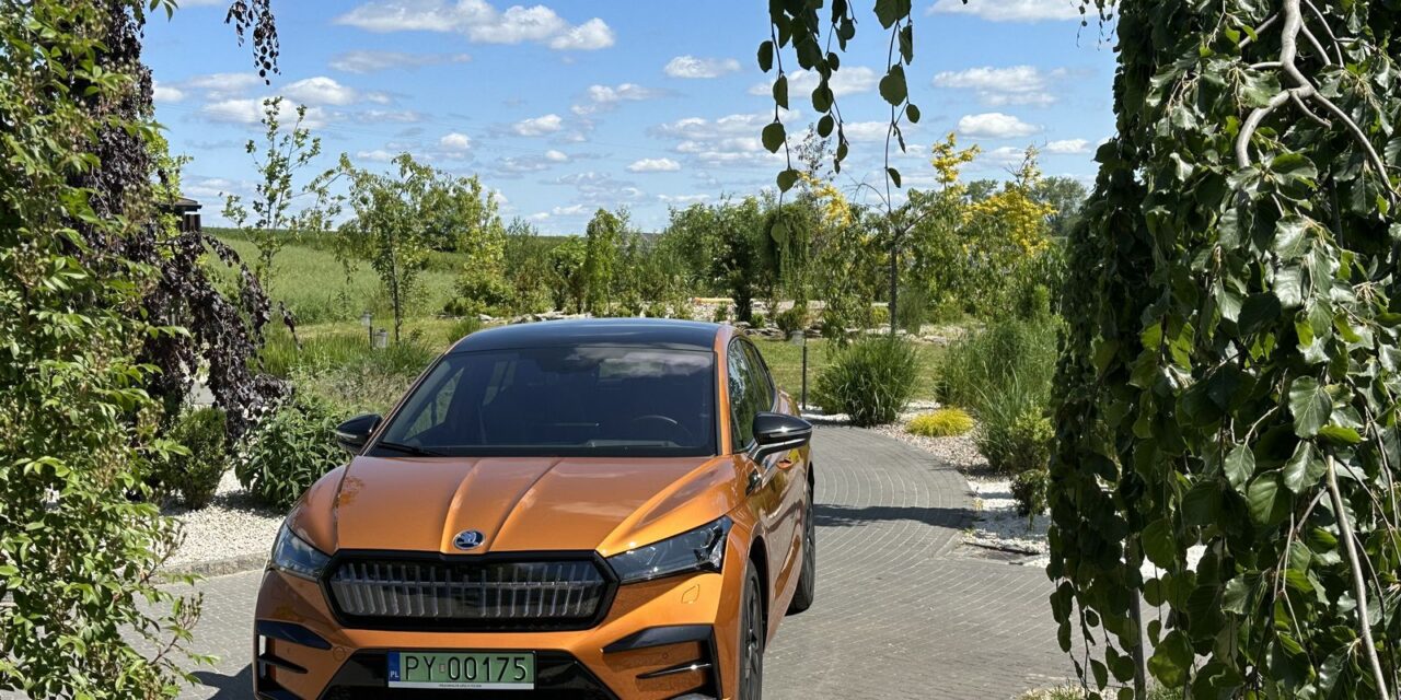 Skoda Enyaq IV Coupe RS – Wjazd na szczyt