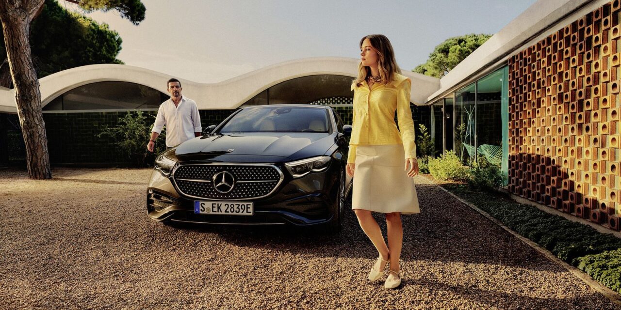 Mercedes-Benz Klasa E 300e 4Matic – Plejada gwiazd